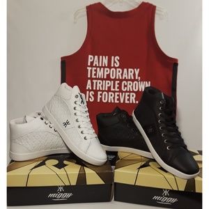 1- Black Pr Miguel Cabrera "MIGGY" Balling Shoes